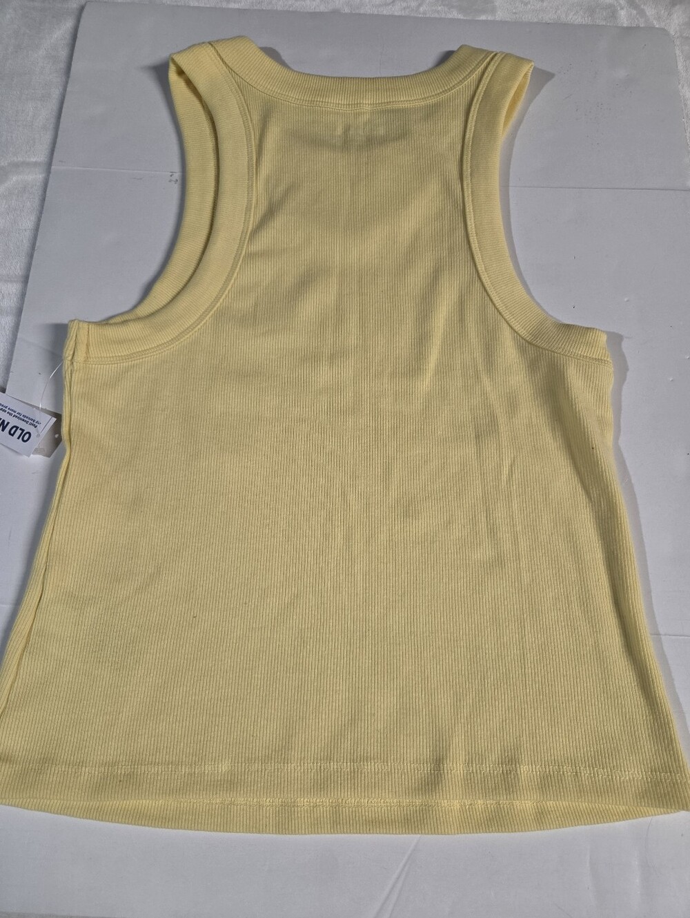 π NWT Old Navy Yellow Ribbed Tank - Picture 2 of 8